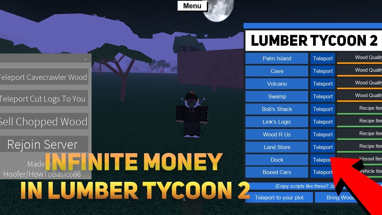 tycoon lumber hack roblox money mac don gui